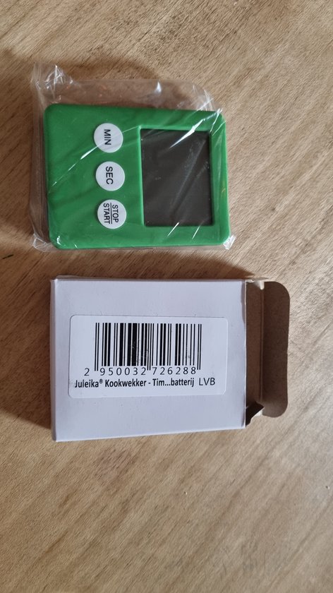 Juleika® Magnetische Kookwekker - Timer - Groen - Inclusief batterij - Juleika