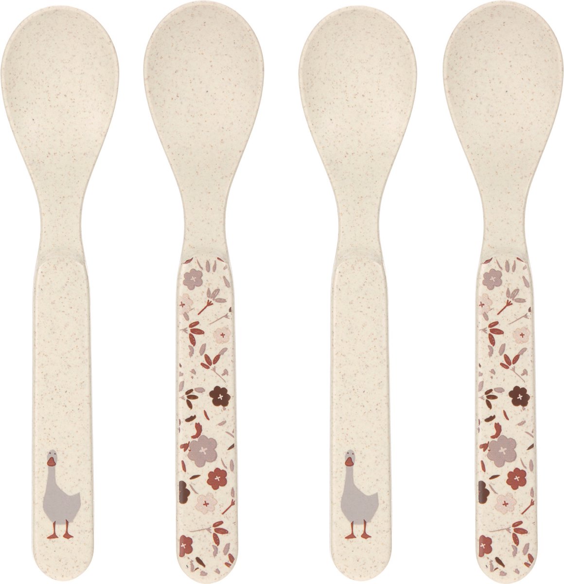 Laessig Tiny Farmer Sheep / Goose Lepel Set Naturel