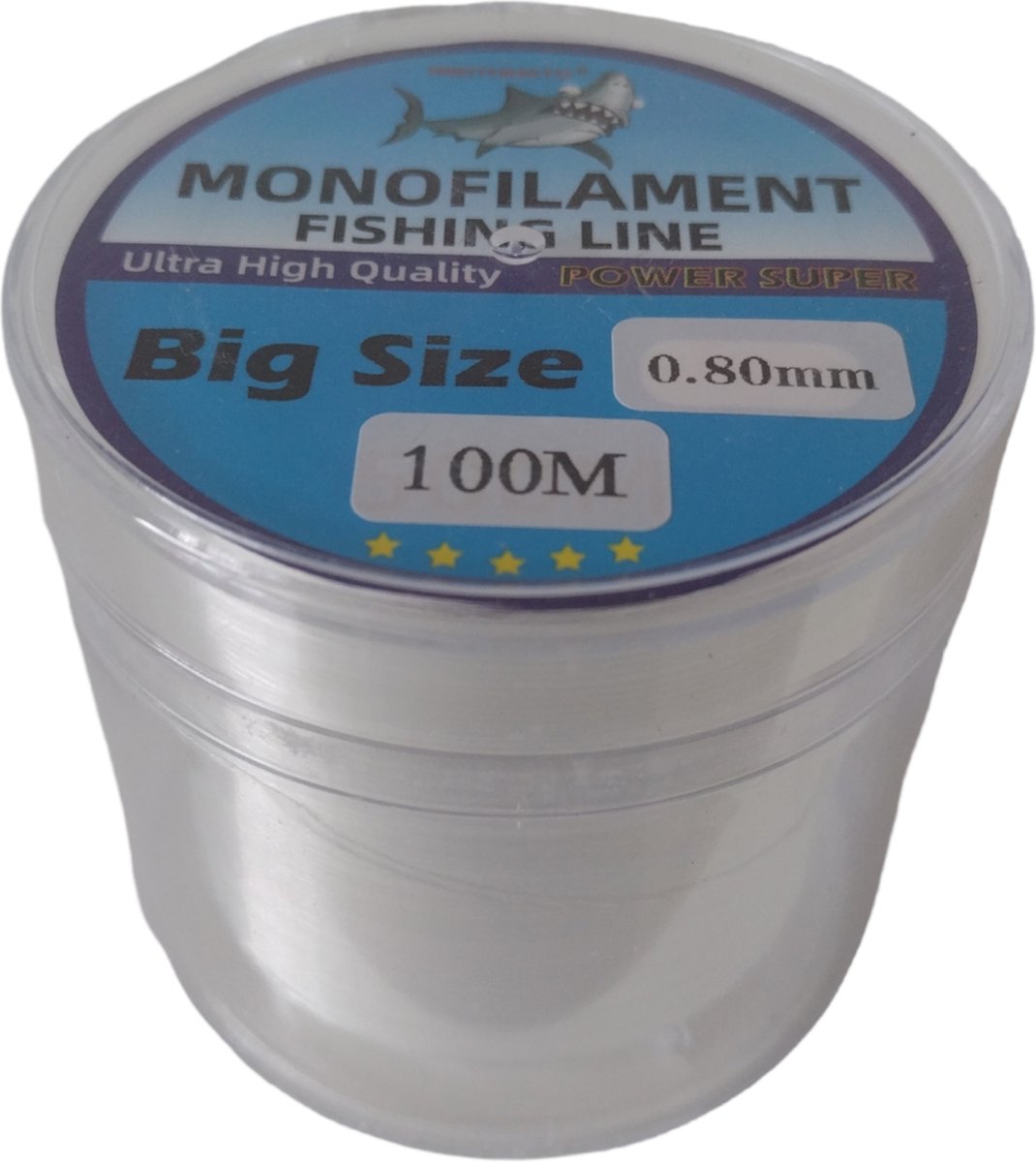 JENZI Z3 Line Truite Avec Image De Poisson 0,22 Mm 500 M - Ligne De Pêche Souple Et Résistante