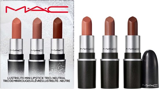 MAC Cosmetics - Trio de Mini rouges à lèvres Lustre Lite - Neutral | bol