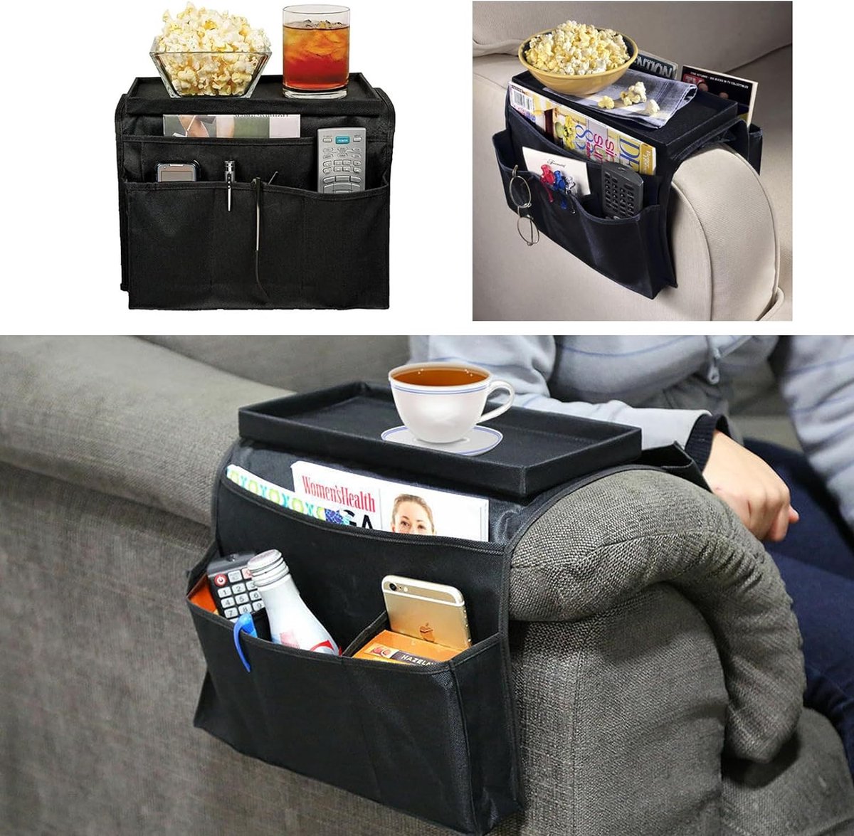 PPQIRU Sofa Armsteun Organizer Antislip Bank Sofa Stoel Armsteun