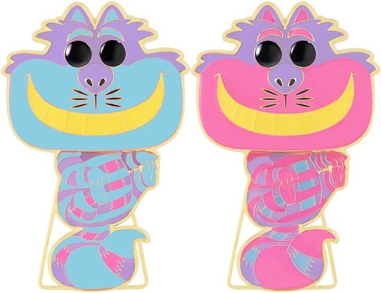 Funko Alice In Wonderland - POP! Enamel Cheshire 10 cm Pin - Multicolours