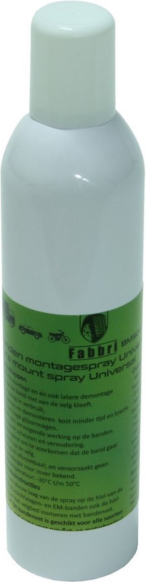 Banden montagespray universeel - 400ml - Fabbri