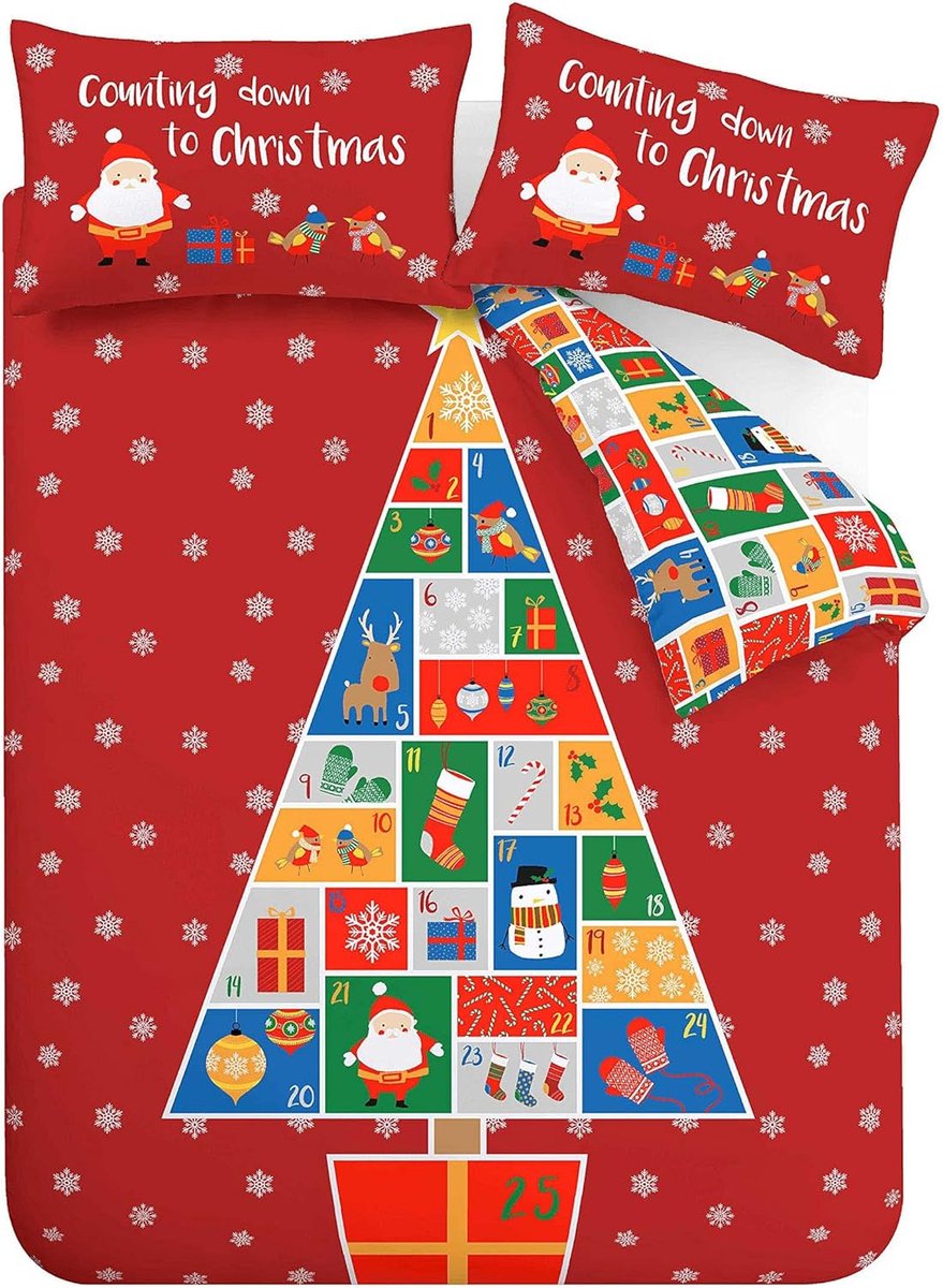 Kerst dekbedovertrek