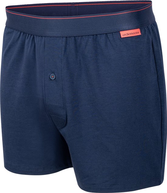 Undiemeister - Boxershort - Boxershort heren - Ondergoed - Gemaakt van Mellowood - Onderbroek mannen - Boxer briefs - Storm Cloud (blauw) - 1 Stuk - M