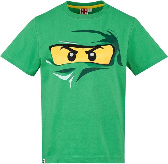 Lego-Ninjago-T-shirt-met-korte-mouw-groen-maat-140 bol.com