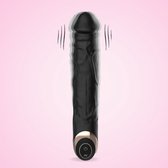 Vibrerende Dildo - Clitoris en G-spot Stimulator - 10 Intensiteitsniveaus - Realistische Penis - Sex Toy Vrouwen - 100% Waterproef en Geluidsdicht