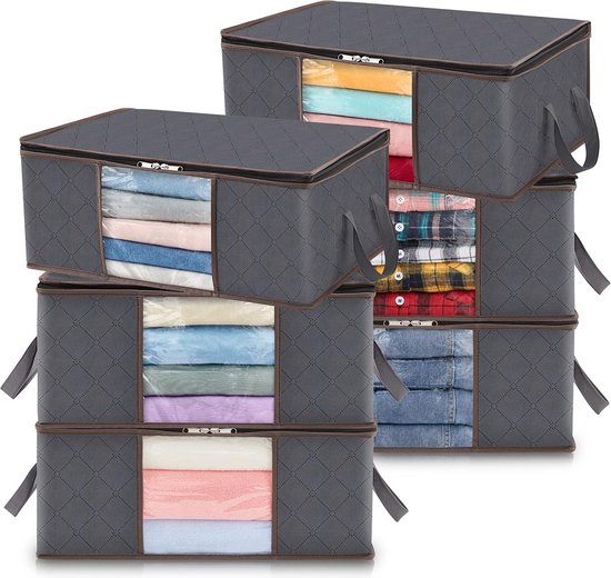 Jumbo Compressed Organizer Herbruikbare Kleding Cube Vacuüm Opbergzakken Voor Kl
