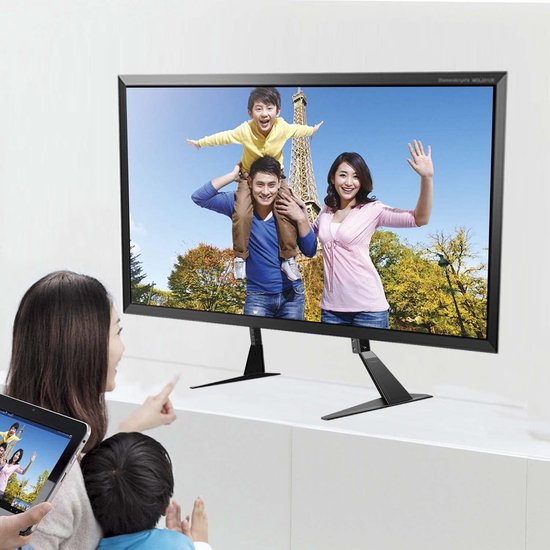 Support TV universel, pied TV de remplacement pour la plupart des  téléviseurs LCD/