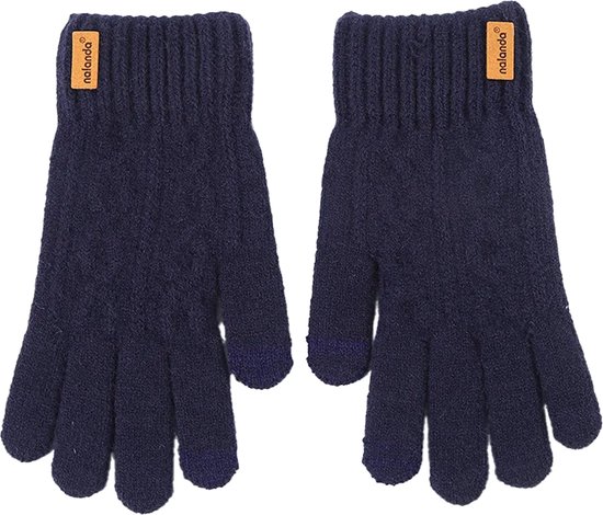 FosterNatur, Merino Dames Wolhandschoenen/Vingerhandschoenen, 100% Merinowol extra-fijn, 6