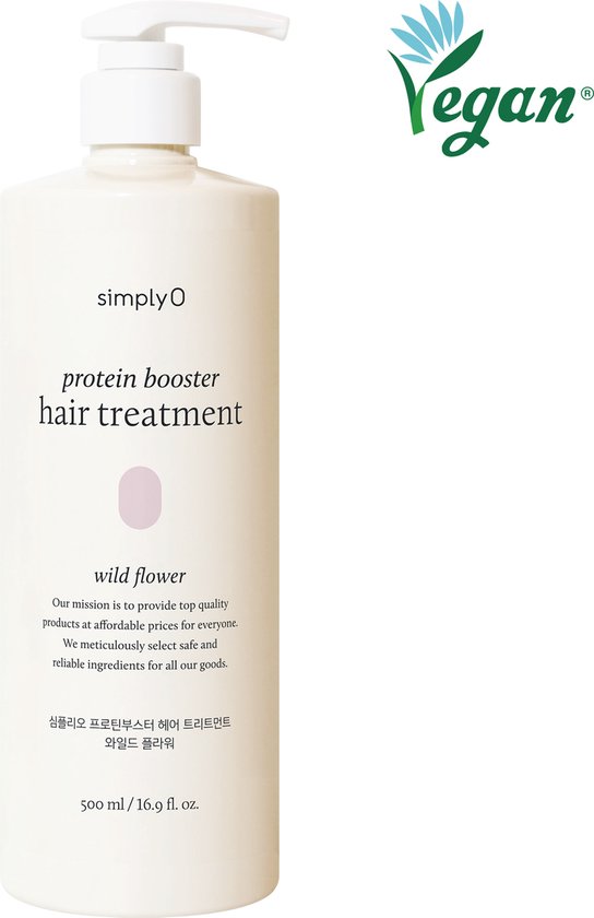 SimplyO Protein Booster Hair Treatment (Wild Flower) bol