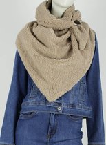 teddy sjaal - driehoekige sjaal - teddy - fleece - wintersjaal - das - nieuwe collectie
