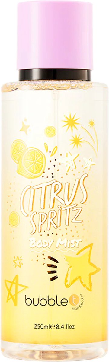 Goedkoopste Bubble T | Citrus Spritz Body Mist | 250ml | de hele dag een frisse geur op de huid