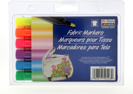 Uchida 870-2 Marvy Tough Ball, medium punt 0,7 mm, doos van 12 stuks, rood inkt