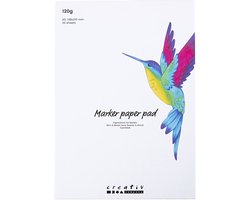 foto van CC Papierblok Marker A5 120gr 30 vel