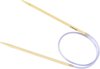 Aiguilles à tricoter circulaires, taille 3,5, L: 40 cm, 1 pièce