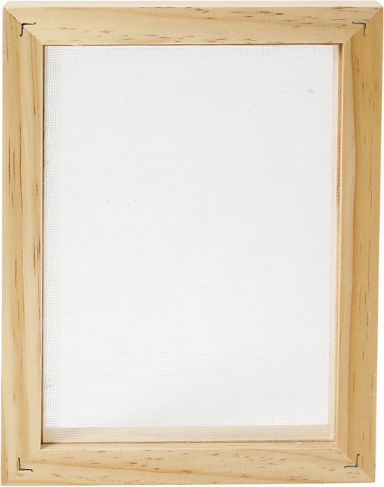 Creativ Company Grenen Papiermal met Enkel Frame A5
