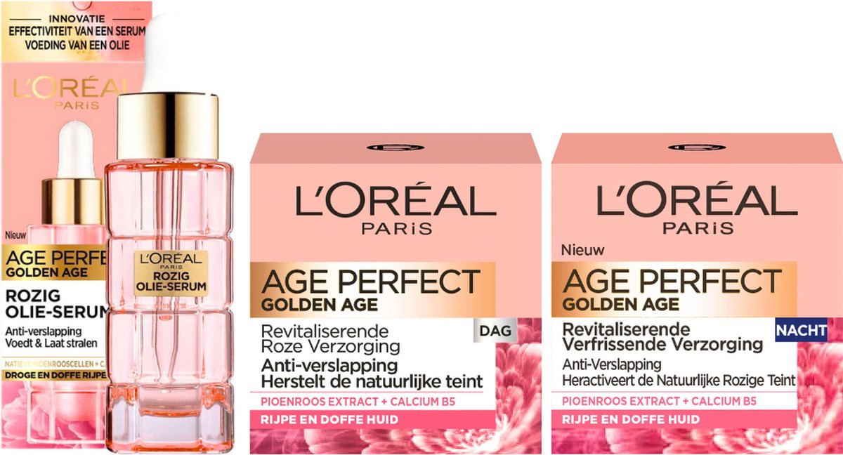 Goedkoopste Loreal Cadeauset Age Perfect Golden Age