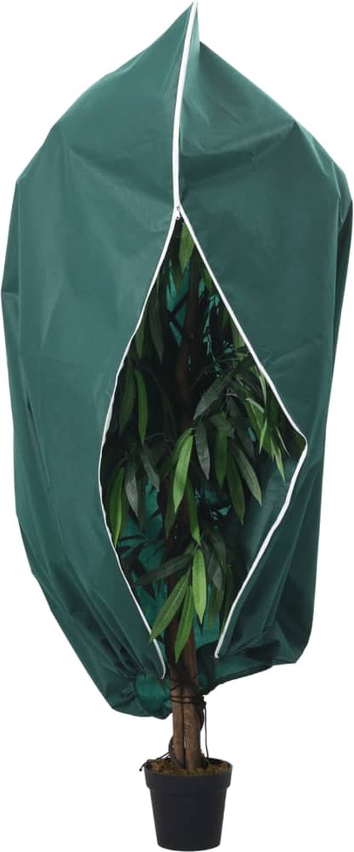 vidaXL - Plantenhoezen - met - ritssluiting - 4 - st - 70 - g/mÂ² - 3,93x3 - m van VidaXL — afbeelding 4