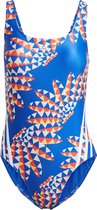 adidas Sportswear FARM Rio 3-Stripes CLX Swimsuit - Dames - Blauw- 48