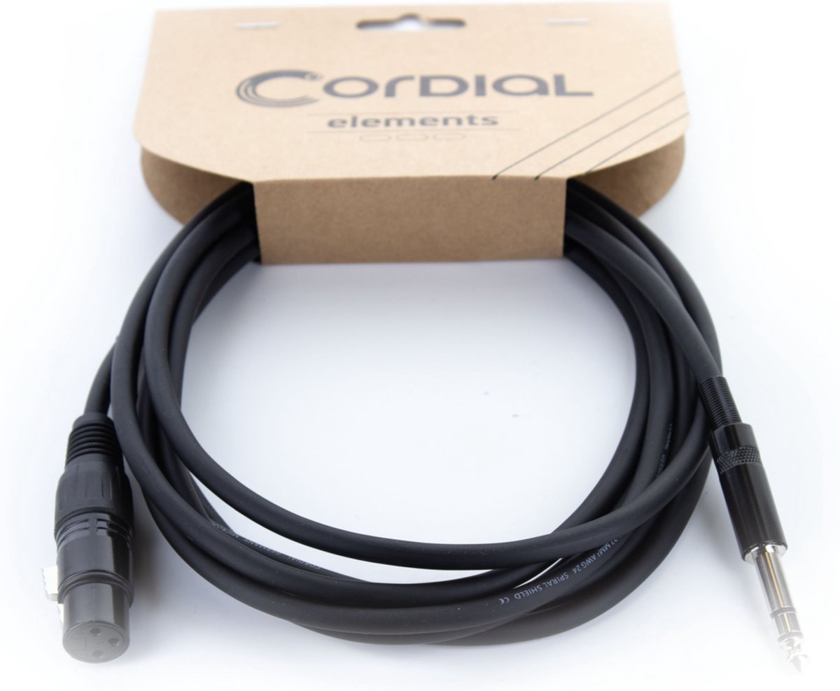 Cordial EM 6 FV Microkabel 6 m - Microfoonkabel