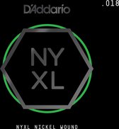 D'Addario NYNW018 Single String Nickel Wound - Enkele snaar voor gitaar