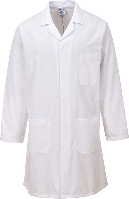 Portwest Standaard Stof- of labojas 2852 - Wit - S | bol