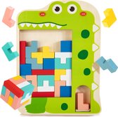 Tangram Puzzel Voor Kinderen En Volwassenen - Gemaakt Van Hout - Creatief En Educatief Speelgoed - Duurzaam En Veilig
