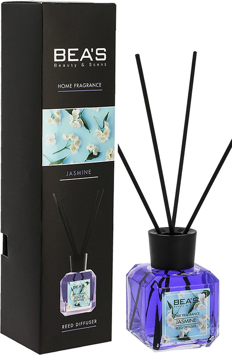 Bea's Home Fragrance Geurstokjes 120ml Jasmine