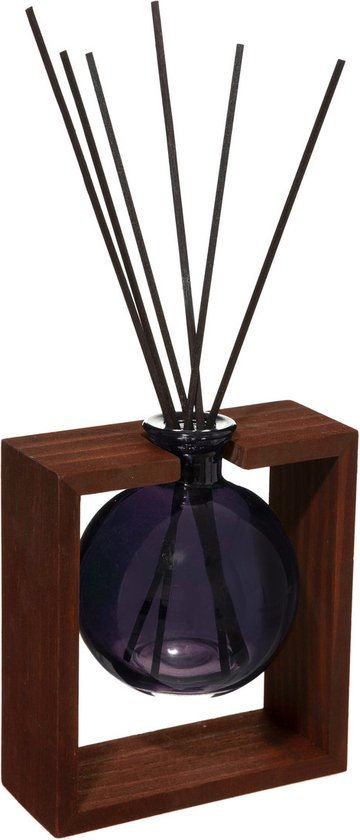 Atmosphera - Geurstokjes - Fragrance Sticks - Parfum Diffuser - Jasmin/Jasmijn - Hout - 250ml - Decoratie - Voor Binnen - Geschenk - Cadeau