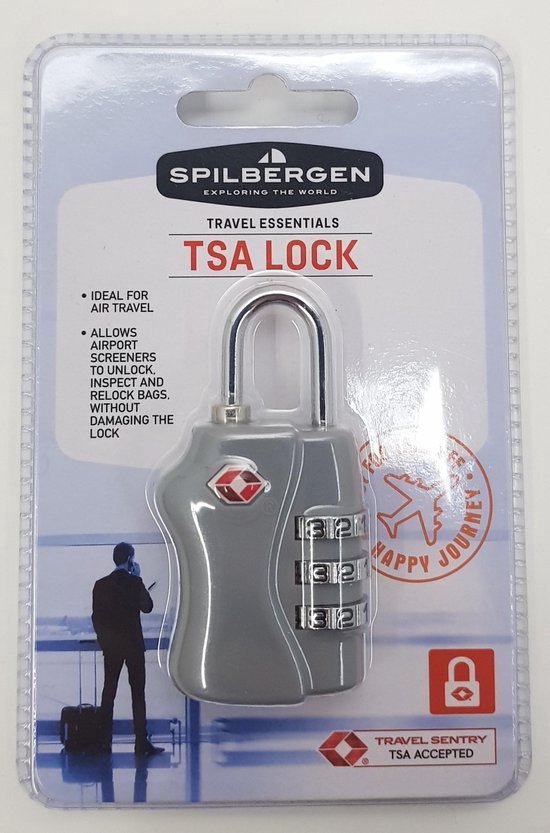 TSA slot - Lock   Hangslot Kofferslot - Bagage Cijferslot Met Cijfercode - Koffer Reisslot Met Code - Spilbergen