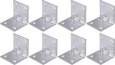 Ancres d'angle/coins de chaise AMIG - 32x - acier galvanisé - largeur 4 cm - longueur 2 x 4 cm