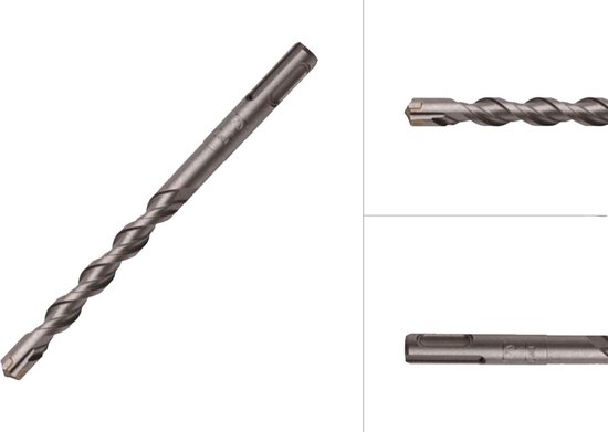 MOXPIFY SDS Plus dubbele helix boor hamerboor voor beton steen natuursteen 14 x 1000 mm
