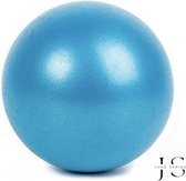 June Spring - Yoga Bal - Kleur: Blauw - 25cm diameter - Pilates - Fitness - Draagbaar - Buikspieren - Rugspieren - Armspieren - Schouders