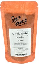 Spice Rebels - Oma's balkenbrij kruiden - zak 45 gram