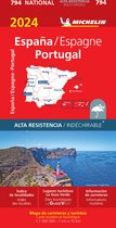 Nationale kaarten Michelin - Michelin Wegenkaart 794 Spanje & Portugal 2024 Scheurvast