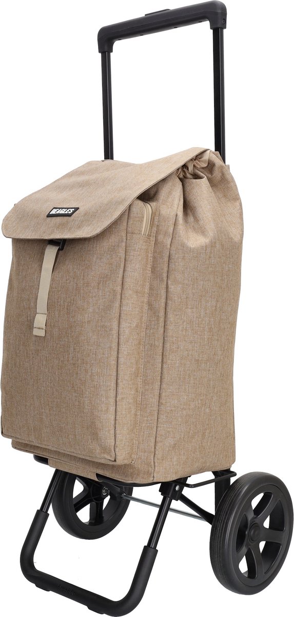 Beagles Shop & Go Boodschappen trolley - Taupe