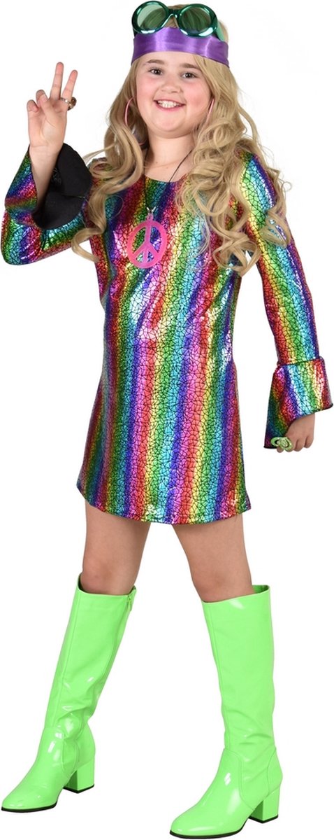 Jaren 80-outfit voor dames, 22-delig, jaren 80-90-kostuum