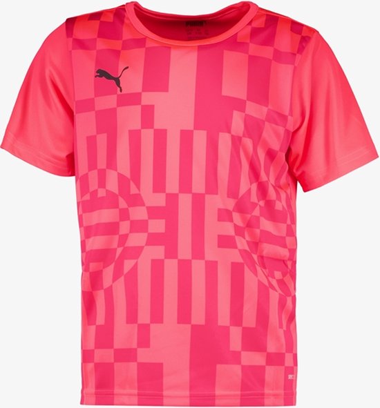 T-shirt de sport enfant Puma Individualrise Graphic - Rouge - Taille 134/140