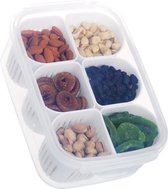 Bol.com Belle Vous 7- Delig Vershoudbakjes Set - 6 Kleine bakjes en 1 Grote vershouddoos met luchtdicht deksel - Bpa-vrij - Keuk... aanbieding