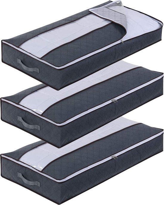 Set van 2 tassen voor het opbergen, 100 x 50 x 15 cm, 75 l