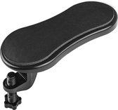 DrPhone FlexiArm – Copmuter Armleuning – Comfortabele Arm Steun – Verstelbare Hoek - Eenvoudige Installatie - Zwart