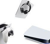 Gadgetpoint | Ophanghaak voor Controller & Headset | Accessoires geschikt voor Playstation 5 - PS5 | Ophanghaak | Vaderdag Cadeau