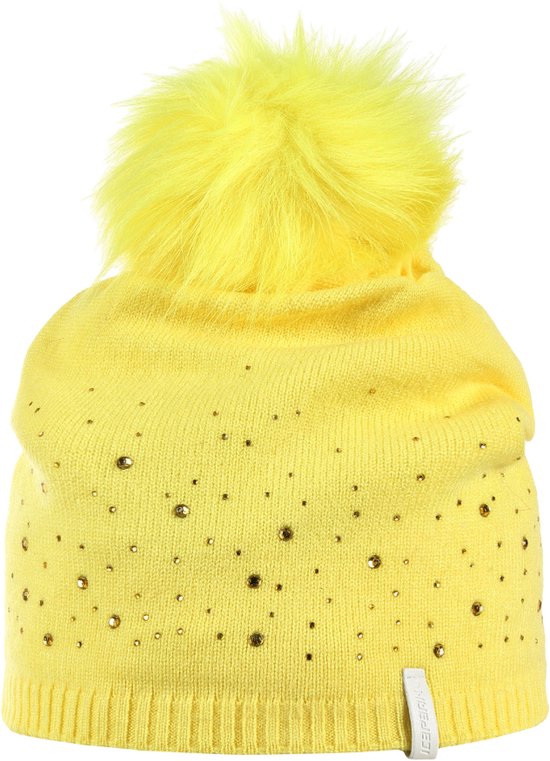 Foto: Icepeak honfleur v 425 one dames mutsen light yellow
