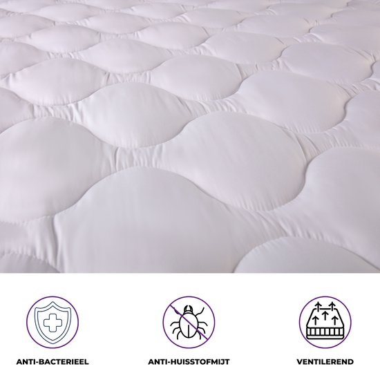 Nice Dreams Anti Bacterieel Hotel Topper Oplegmatras