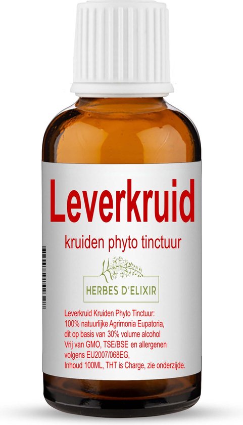 Leverkruid tinctuur - 100 ml - Herbes D'elixir