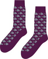 SQOTTON® - Naadloze sokken - Vissen - Maat 36-40