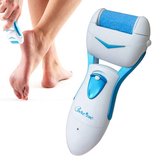 HOMETEK Elektrische voet Hard Skin Remover - HOMETEK -blauw - met schoonmaakborstel