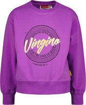 Vingino Sweater Narisse Meisjes Trui - True purple - Maat 128