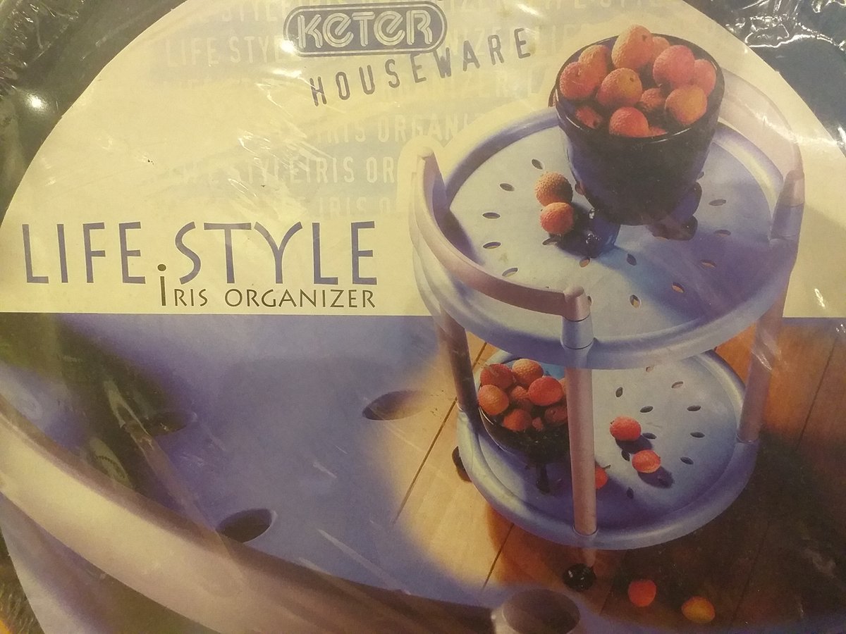 Keter Life style butler tray Houseware Zwart